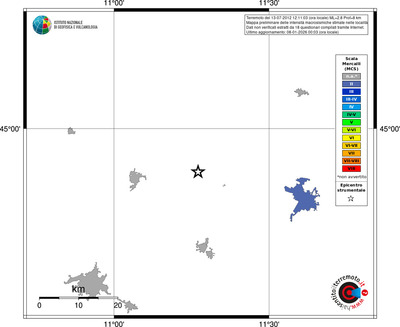 Mappa MCS - territori località