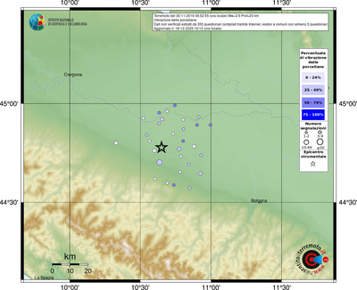 Mappa comuni con almeno 3 questionari