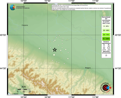 Mappa comuni con almeno 3 questionari