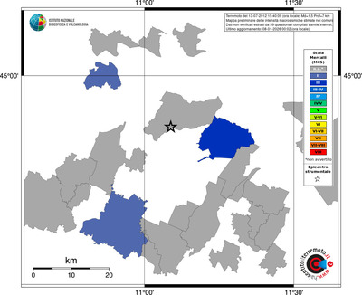 Mappa MCS - territori comuni