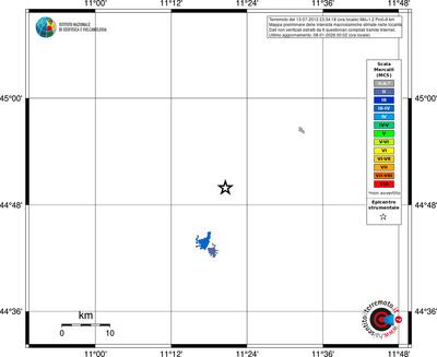 Mappa MCS - territori località