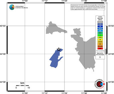 Mappa MCS - territori comuni