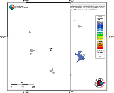 Mappa MCS - territori località