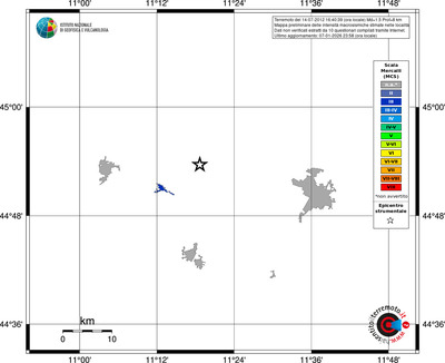Mappa MCS - territori località