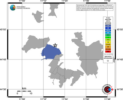 Mappa MCS - territori comuni