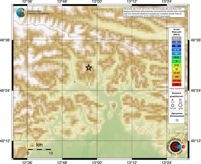 Mappa MCS - località