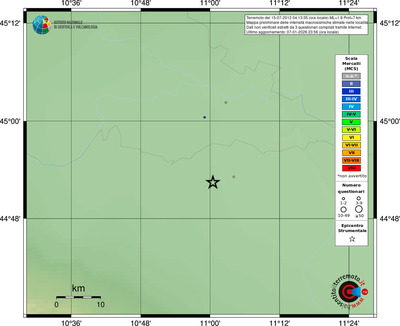 Mappa MCS - località