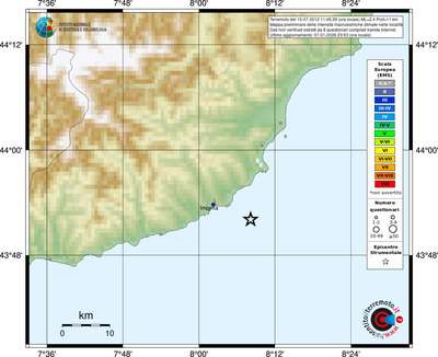 Mappa EMS - località