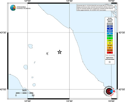 Mappa MCS - territori località