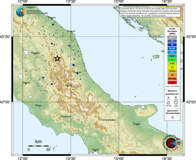 Mappa EMS - località