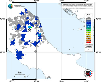 Mappa EMS - territori comuni