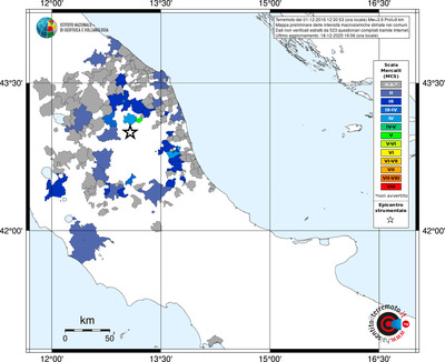 Mappa MCS - territori comuni