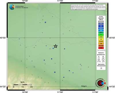 Mappa MCS - comuni