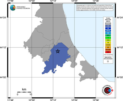Mappa MCS - territori comuni