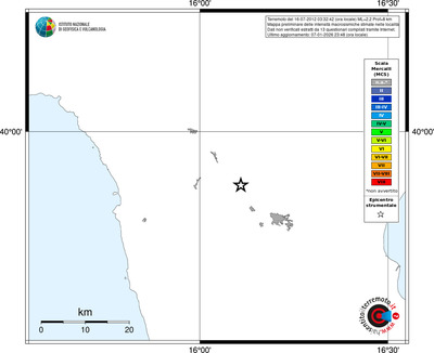 Mappa MCS - territori località
