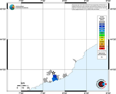 Mappa MCS - territori comuni