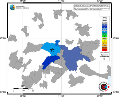 Mappa MCS - territori comuni
