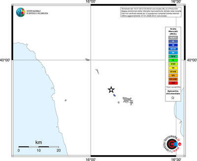 Mappa MCS - territori località
