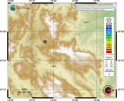 Mappa MCS - località