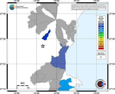 Mappa MCS - territori comuni