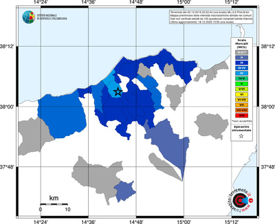 Mappa MCS - territori comuni