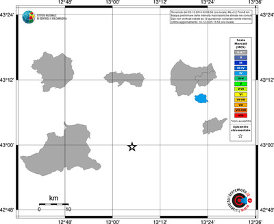 Mappa MCS - territori comuni