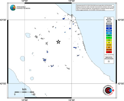 Mappa MCS - territori località