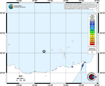 Mappa EMS - territori località