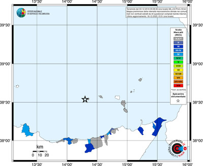 Mappa MCS - territori comuni