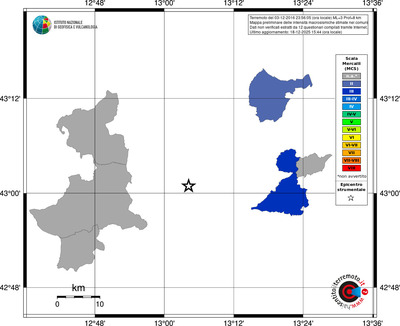 Mappa MCS - territori comuni