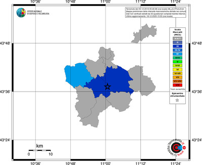 Mappa MCS - territori comuni