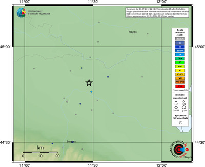 Mappa MCS - località