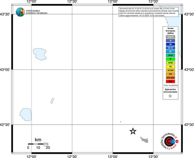 Mappa EMS - territori località
