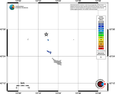 Mappa MCS - territori località