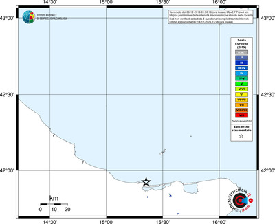 Mappa EMS - territori località
