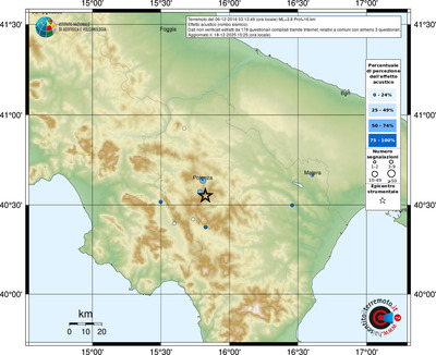 Mappa comuni con almeno 3 questionari