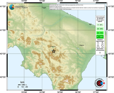 Mappa comuni con almeno 3 questionari