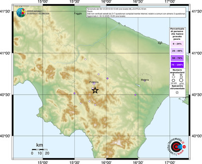 Mappa comuni con almeno 3 questionari