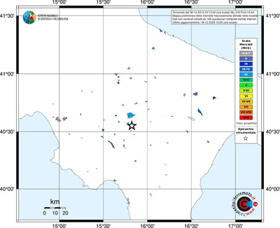 Mappa MCS - territori località
