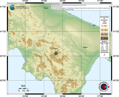 Mappa comuni con almeno 3 questionari