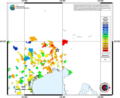 Mappa MCS - territori comuni