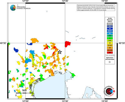 Mappa MCS - territori comuni