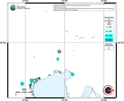 Mappa territorio comunale con almeno 3 questionari