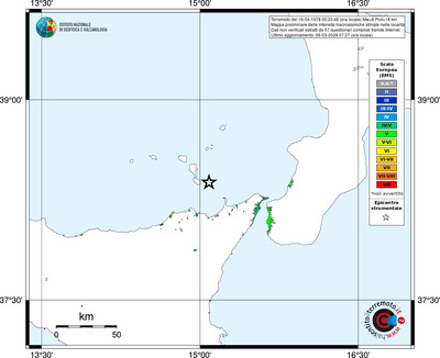 Mappa EMS - territori località