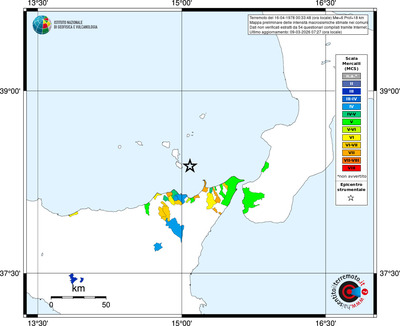 Mappa MCS - territori comuni