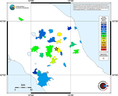 Mappa MCS - territori comuni