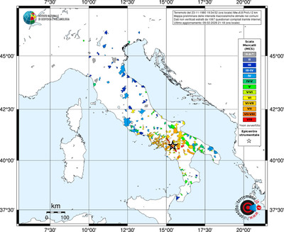 Mappa MCS - territori comuni