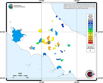 Mappa MCS - territori comuni