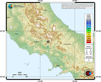 Mappa EMS - località