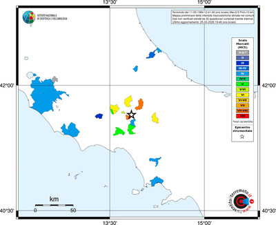 Mappa MCS - territori comuni